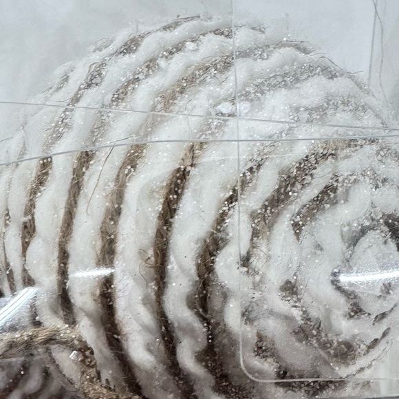 Hobby Lobby Modern Farmhouse Oversized Twine Snowball Christmas Tree Ornaments - Picture 9 of 11